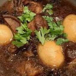ไข่พะโล้ขาหมูเต้าหู้ ไข่2ฟอง(สูตรโบราณเข้มข้น)