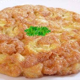 ข้าวไข่เจียวหมูสับใส่พริกแกง