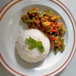 ข้าวราดพริกแกงหมู
