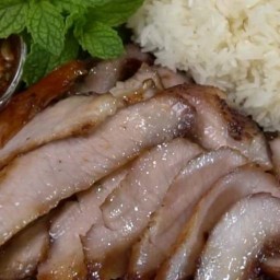 ข้าวคอหมูย่าง "ปั้นแซบ"