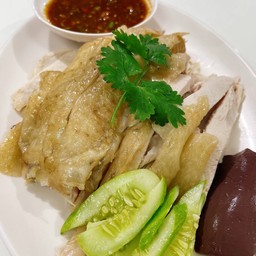 ไก่สับจานใหญ่
