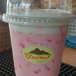 นมชมพูเย็น