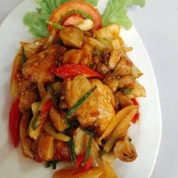 Fried Fish with Chili Paste