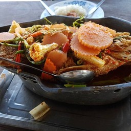 ปลากะพงแปะซะ