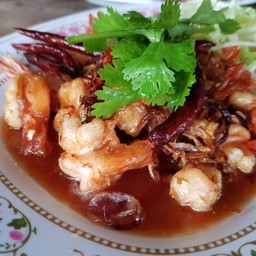 กุ้งธรมดาซอสมะขาม