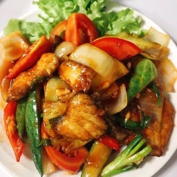 Fried Fish with Sweet & Sour Sauce