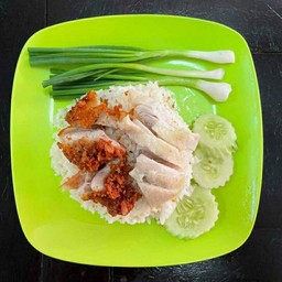 ข้าวมันไก่ผสม