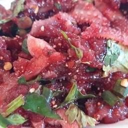 ก้อยขมอ่ำล่ำแบบอีสานของแทร่