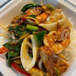 ข้าวราดผัดฉ่า