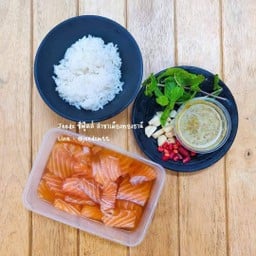แซลม่อนดองน้ำปลากวน
