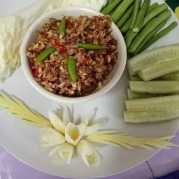 ปลาร้าทอดทรงเครื่อง
