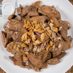 ข้าวตับกระเทียม