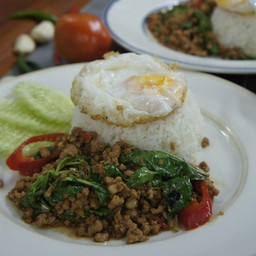 ข้าวกะเพราหมู