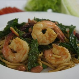 สปาเกตตี้ขี้เมากุ้ง