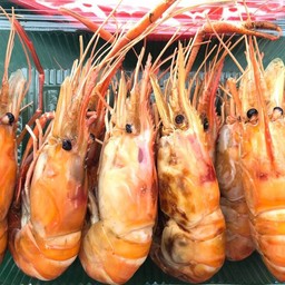 กุ้งเผา แบบกล่อง