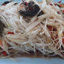 ตำซั่วขนมจีน