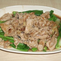 ผัดคะน้าน้ำมันหแย