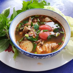 ต้มแซ่บกระดูกอ่อนหมู