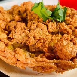 ไข่เจียวฟูกุ้งสับ