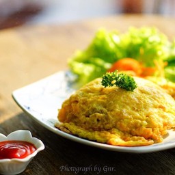 ข้าวไข่เจียวหมูสับ