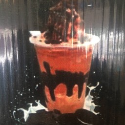 นมหมีโกโก้โอริโอ้ปั่น