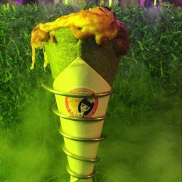 Pizza cone ร้านวัยรุ่นทำกินbyฟลุ๊ค นครนายก
