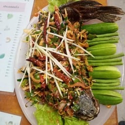 ปลาช่อนลุยสวน