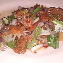 ยำกุ้งแห้ง