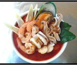 ต้มยำรวมมิตรทะเล