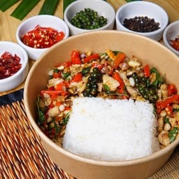กะเพราเจี๊ยบหัวร้อน