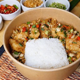 ปลาทอดคั่วพริกเกลือ