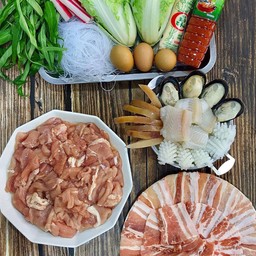 หมูกระทะชุดใหญ่