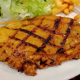 สเต๊กไก่สไปรซี่อร่อยขายดี