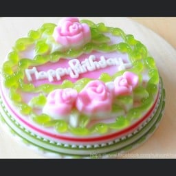 วุ้นวันเกิดกุหลาบ 3ปอนด์