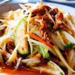 ตำปูปลาร้าหอยดอง