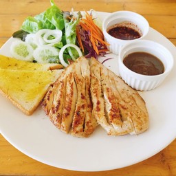 สเต็กเด็กแนว อกไก่