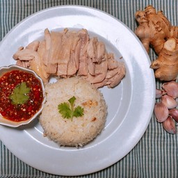 ข้าวมันไก่ต้ม