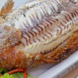 ปลาทับทิมเผา