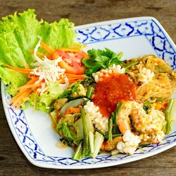 สุกี้แห้งทะเล