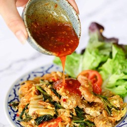 สุกี้แห้งหมู