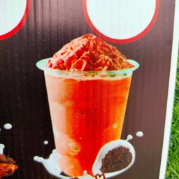 หมีปั่นชาเย็น