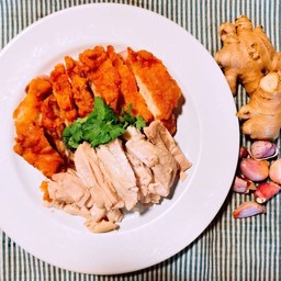 ไก่ทอด, ไก่ต้ม