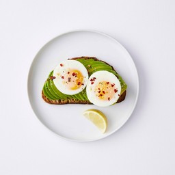 SLIDE AVOCADO, POACHED EGGS & TOAST