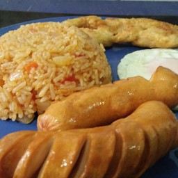 ข้าวผัดอเมริกัน (พิเศษ)