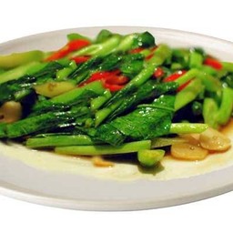 ผัดคะน้าน้ำมันหอย