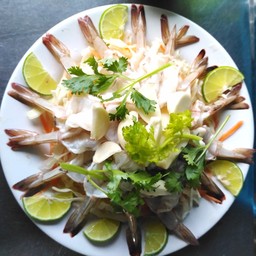 กุ้งเเช่น้ำปลา