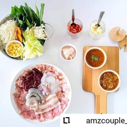 หมูกระทะชุดกลาง