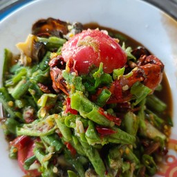 ตำถั่วหอยปูสุก