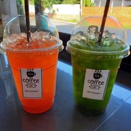 ชาเขียวน้ำผึ้งมะนาว