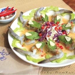 กุ้งแช่น้ำปลา